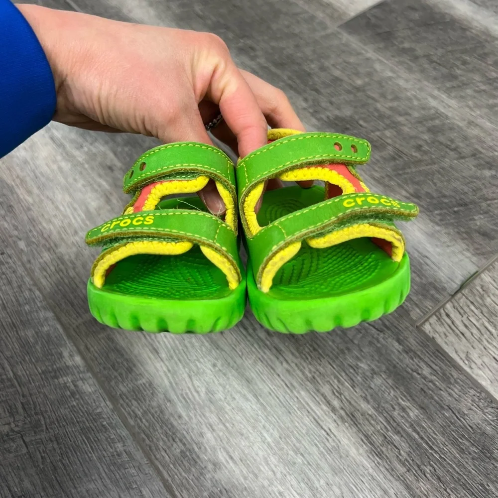 Crocs Baby Green Sandals‎